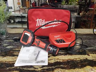 Milwaukee 2313-20 M-Spector 360 Rotating Inspection Scope A+ W/Battery &Charger